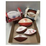 Husker footballs