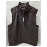 New Ariat men's L vest w/ flag embellishment on
