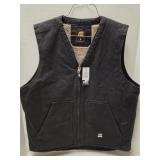 New Berne men's L sherpa lined vest