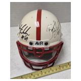 Autographed Nebraska Huskers football helmet