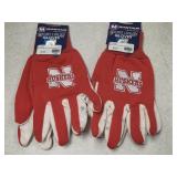 2 new pair Huskers sport utility gloves