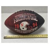 1994 National Champ Husker novelty football -