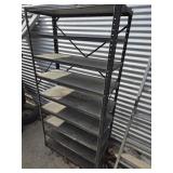 Metal shelf 36x10x72'