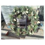 Lighted Christmas Wreath, Heavy Duty, Unknown if