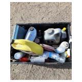 Box of Ceiling texture, metal spray paint,