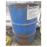 Burn barrel an contents