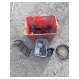 Various brackets,  filters and more