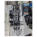 Budwieser neon aligator sign, some lights are