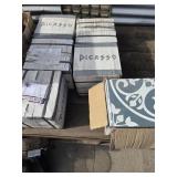 6 boxes Picasso tiles, 200mmï¿½200mm tiles, 25 per