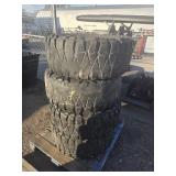 set of 4 Nitto mud grabbers tires 37x13.5R18lt