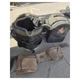 Tool bags and pouch and bucket