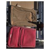 Kenneth Cole and Cabelas large suitcases