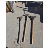3 Sledge hammers