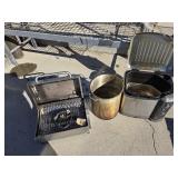 Turkey fryers, and electric grill