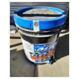 Sealed Bucket of Driveway Sealer