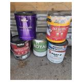 Various paint , epoxy & roof not full