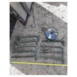 9. 12 '  J bolt gate hinges & spool electric