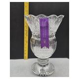 Large +Heavy Waterford Crystal Royal Thistle Vase