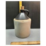 Stoneware crock jug