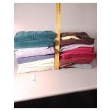 Stack of bath towels