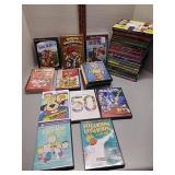 DVDs: Looney Tune classic, Mighty Mouse, Charlie