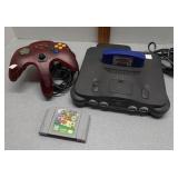 Nintendo 64 video game system w/ controller & game