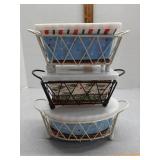 3 temp-tations covered serving bowls