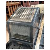 > Burroughs 1930's mechanical adding machine