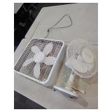 20' Box fan & 12' fan