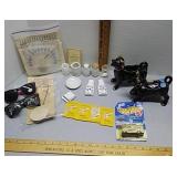 Mini glass milk Jars, dairy advertising,  Hot