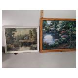 Framed prints 32x26 & 24x20