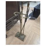 > fireplace tool set