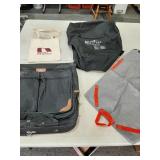 2 large bags, travel bag & sm canvas tote