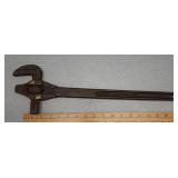 Little Giant Greenfield Mass. pipe wrench
