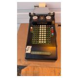 Antique Victor adding machine