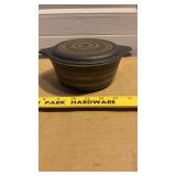 Vintage Pyrex Terra brown 1 1/2 pt covered dish