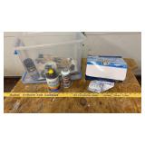 HVAC charging gauge set, looks new, assorted