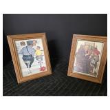 1972 Norman Rockwell prints The Runaway & Doctor