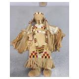 Native Am. Beaded doll, by Dorothy Ann Little Elk