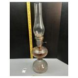 Glass oil lamp model A