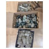 > 3 boxes glass insulator