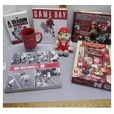 Nebraska Huskers football books, puzzle & other