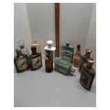 Decanters : Jim Beam, Graziosi, Grolsch , Dant's