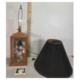 'Warrior maiden' lamp, by Donald Tsinnijinnie,