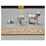 *Bone China Dalmatians Dog figurines