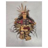 Native Am. Beaded doll, by Dorothy Ann Little Elk