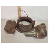 Well funnel, and waffle iron base