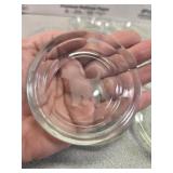 Scottie Dog glass drink Coasters