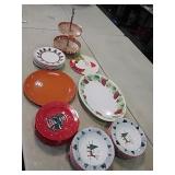 Holiday Plates & bowls