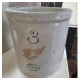 >3 gal red wing crock